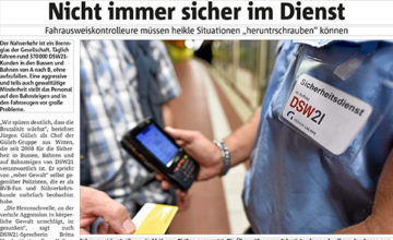 Sicherheit im ÖPV RuhrNachrichten Sicherheit im ÖPV RuhrNachrichten